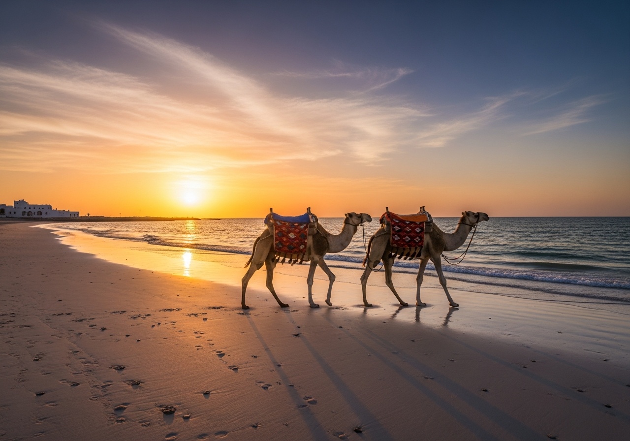 Sunset Camel Ride